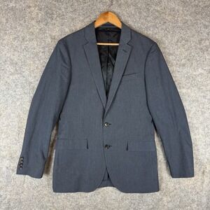 J.Crew Blazer Mens 38R Ludlow Cotton Blend Gray Sport Coat Jacket